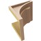 Ekena Millwork 7"W x 7"D x 7"H Wide Viola Rough Cedar Woodgrain TimberThane Corbel, Primed Tan CORUR07X07X07VIORCPR - alternate 4